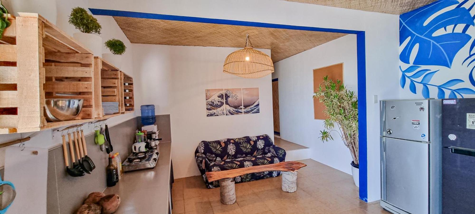サンフアン Blue House Backpackers Siquijorホステル エクステリア 写真