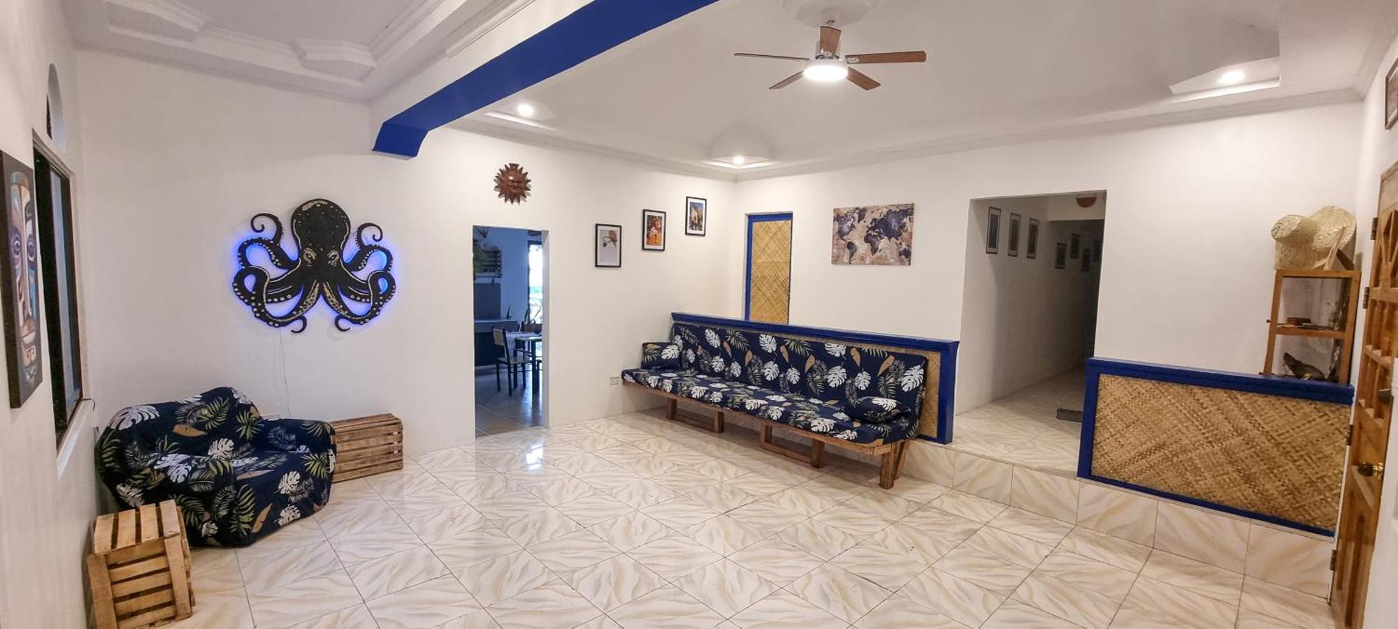 サンフアン Blue House Backpackers Siquijorホステル エクステリア 写真